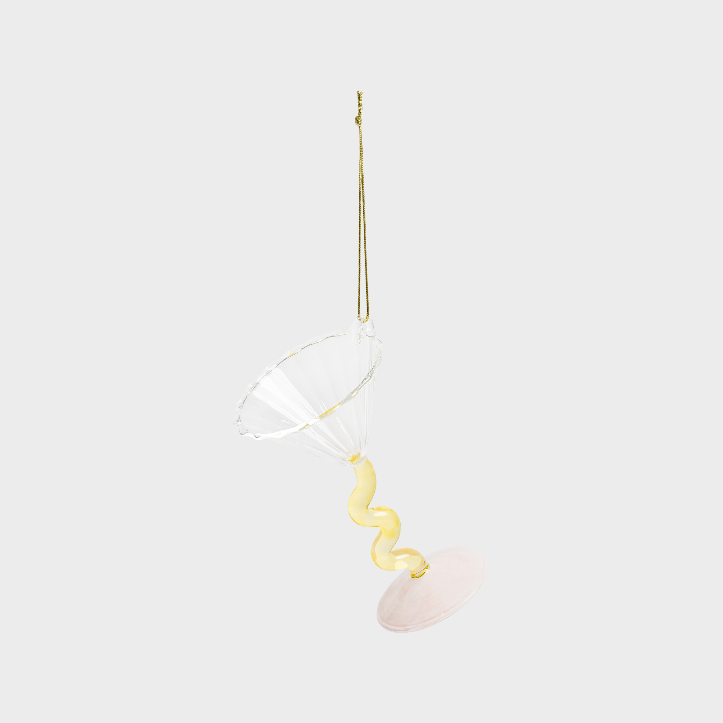 Ornament coupe curve yellow