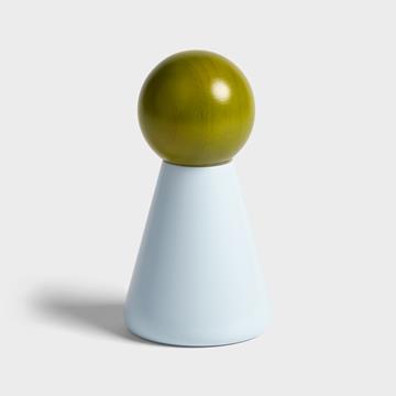 Salt & pepper halma small blue