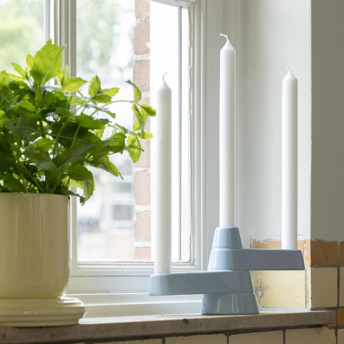 Candle holder brute blue