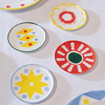 Plate festivo small set of 4