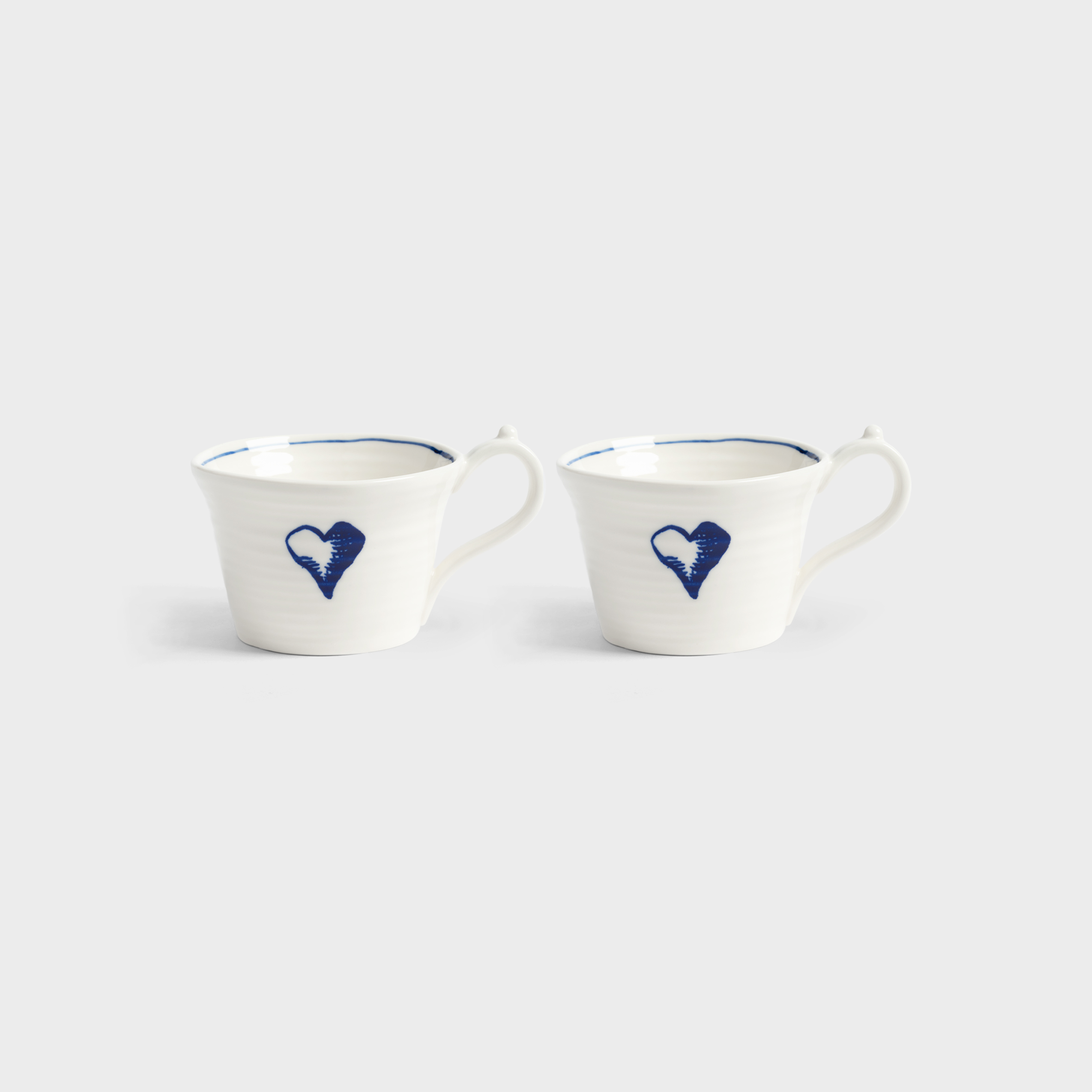 Mug anouk heart large set of 2