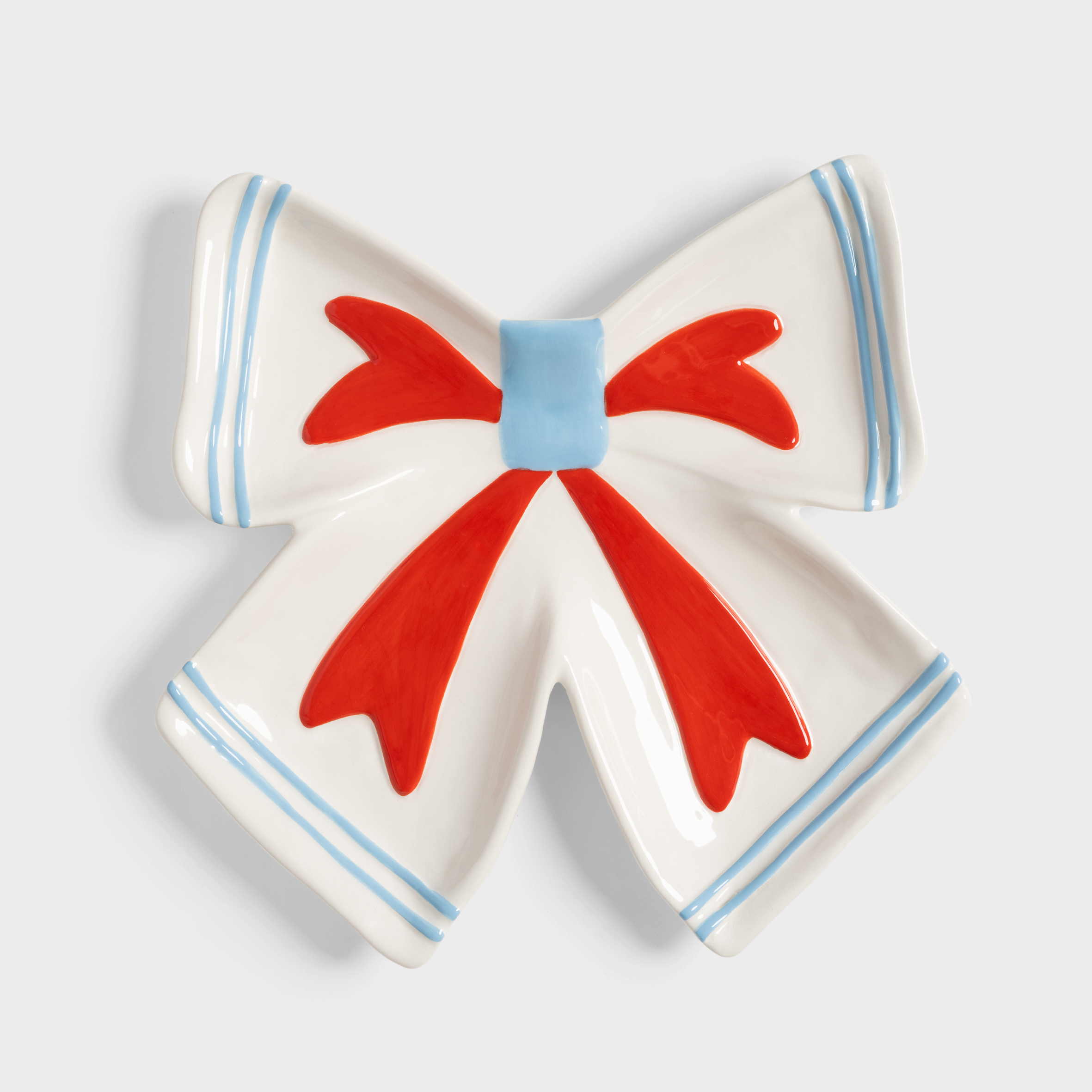 Plate ribbon off white