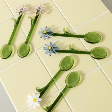 Spoon flora blue set of 2