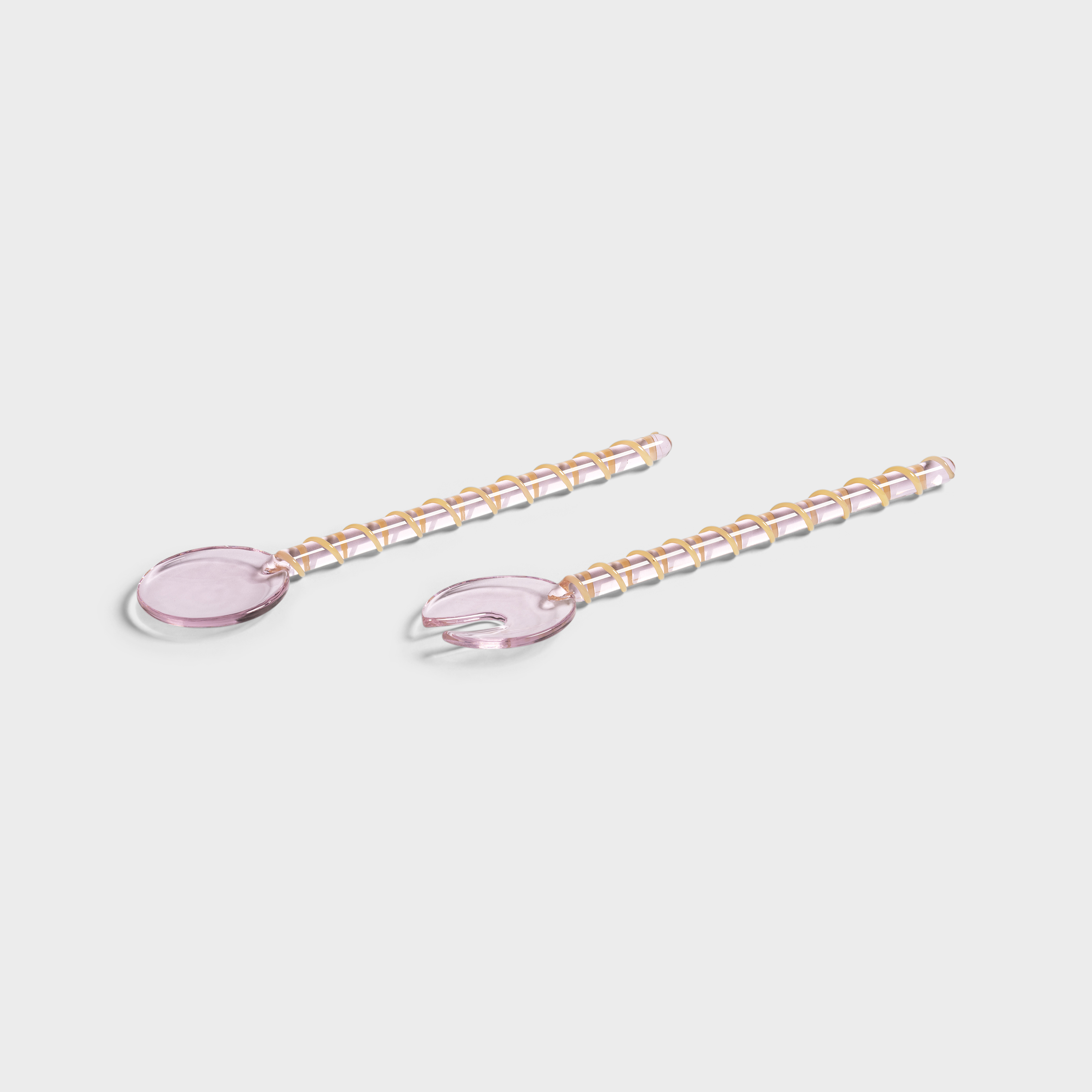 Salad server sling pink