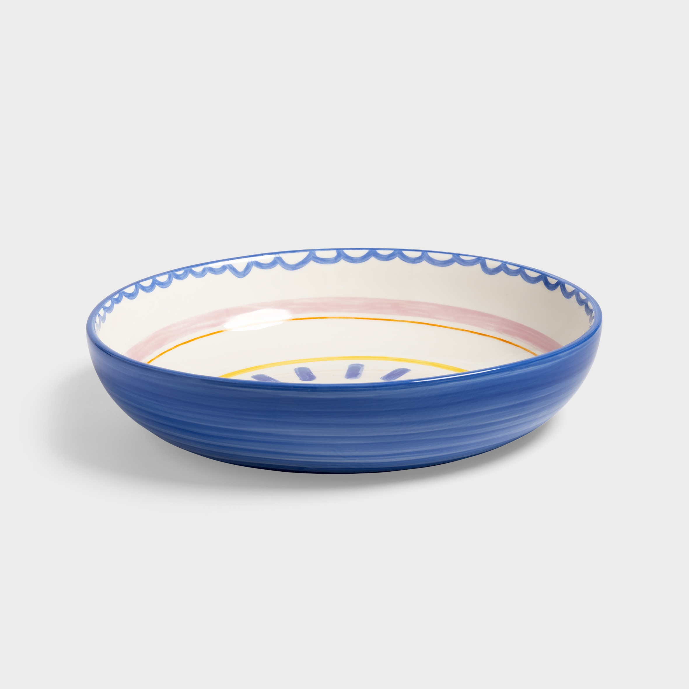 Salad bowl boavista blue