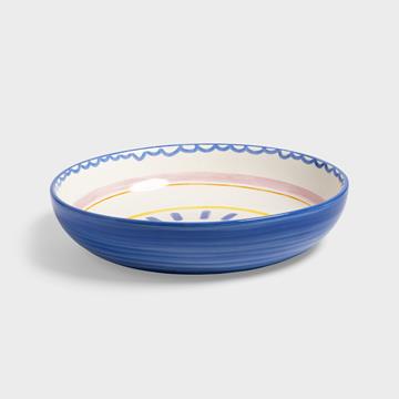 Salad bowl boavista blue