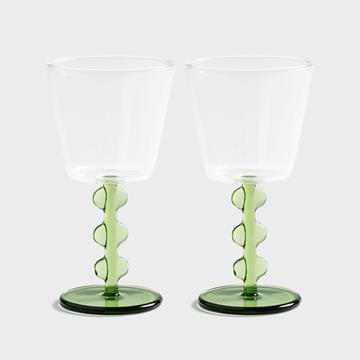 Wine glass petal set of 2